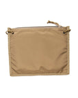 2 Way Pouch - Coyote Tan : Back