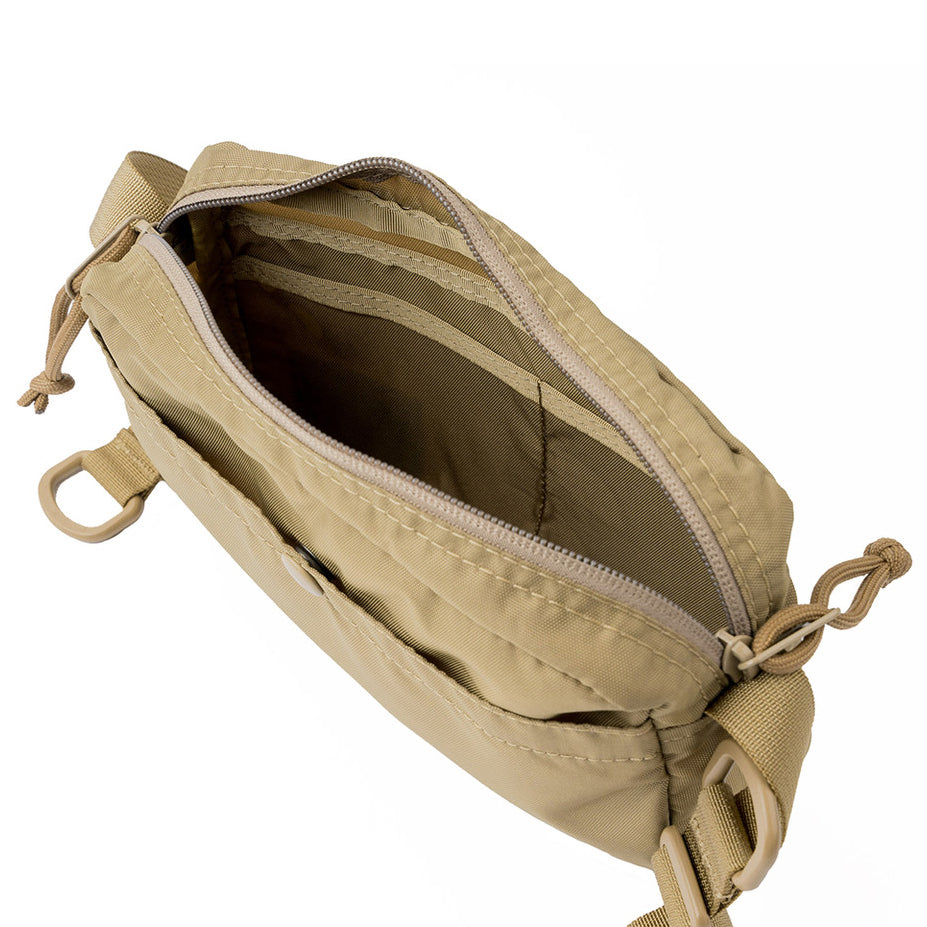 AW Shoulder Bag S - Coyote Tan : Inside