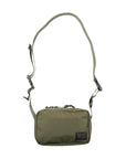 AW Shoulder Bag S - Olive : Front with Strap