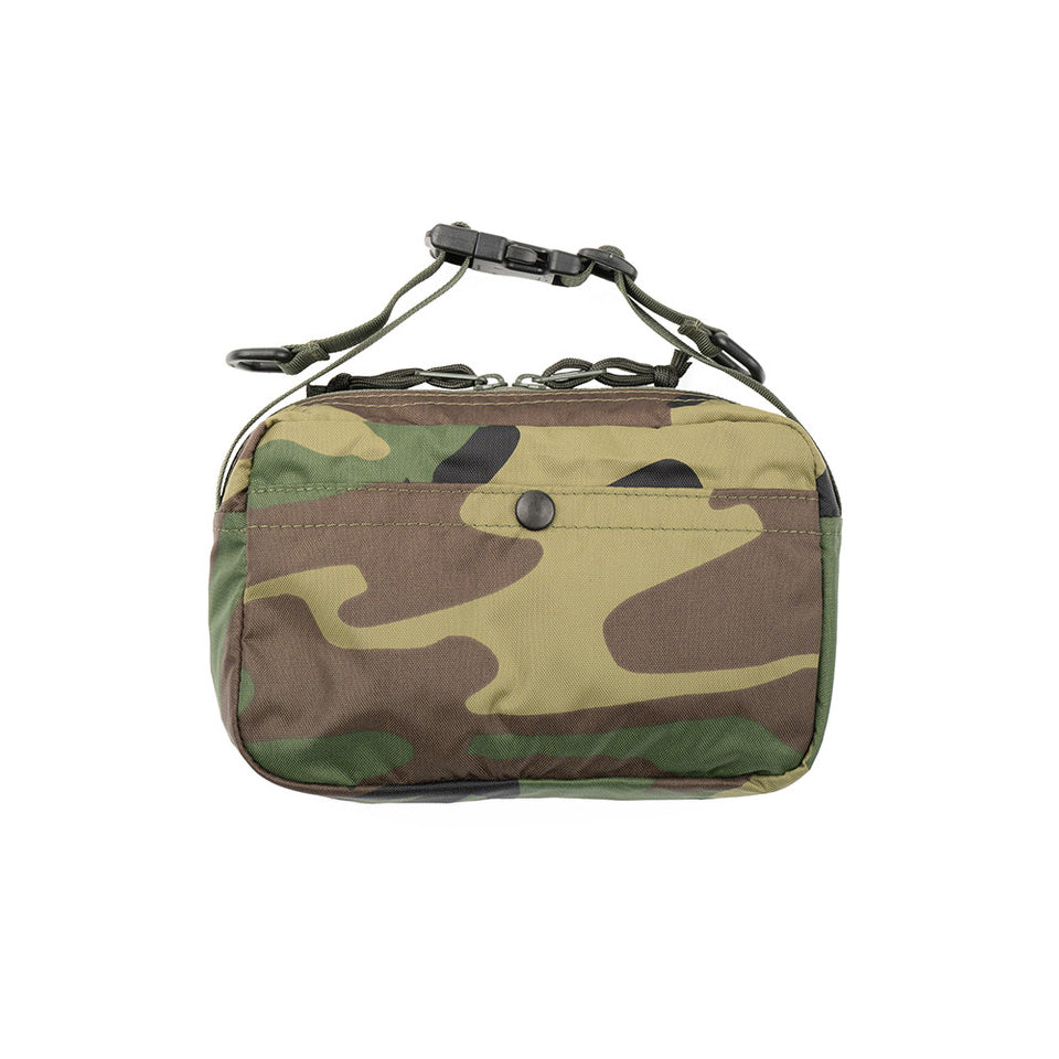 AW Shoulder Bag S - Woodland Camo : Back