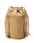 Compression Stuff Sack Small - Coyote Brown : Back - Closed