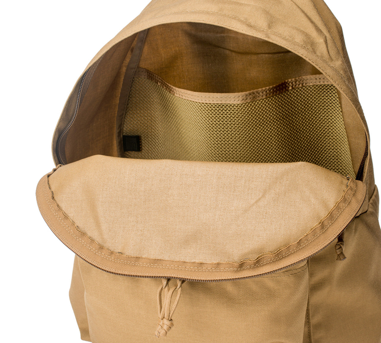 Daypack Cordura - Coyote Brown : Inside Pocket