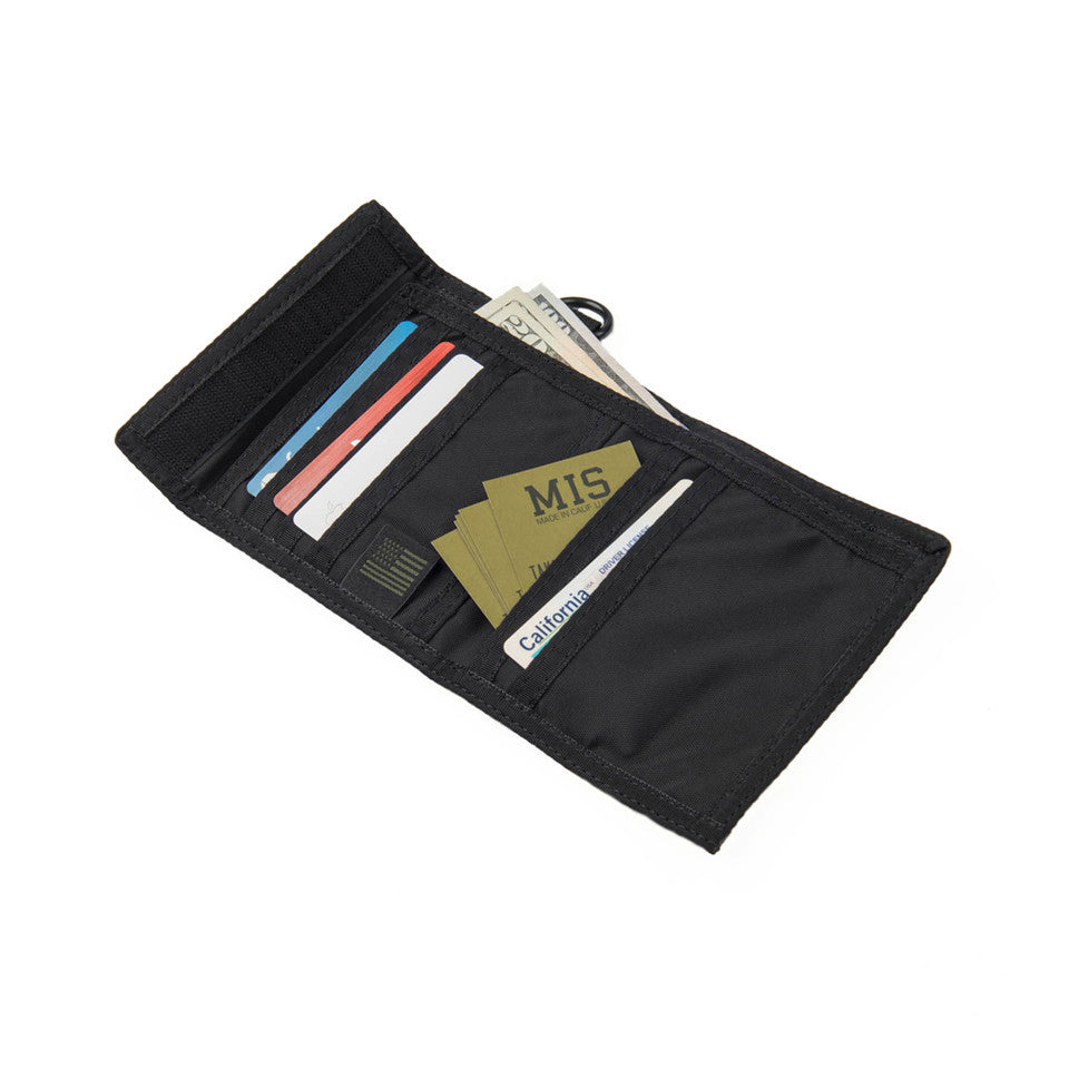 Folding Wallet - Black : Inside
