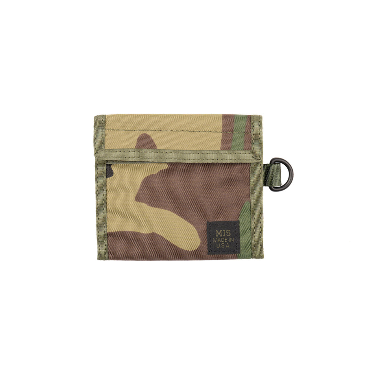 Folding Wallet - Woodland Camo : Front