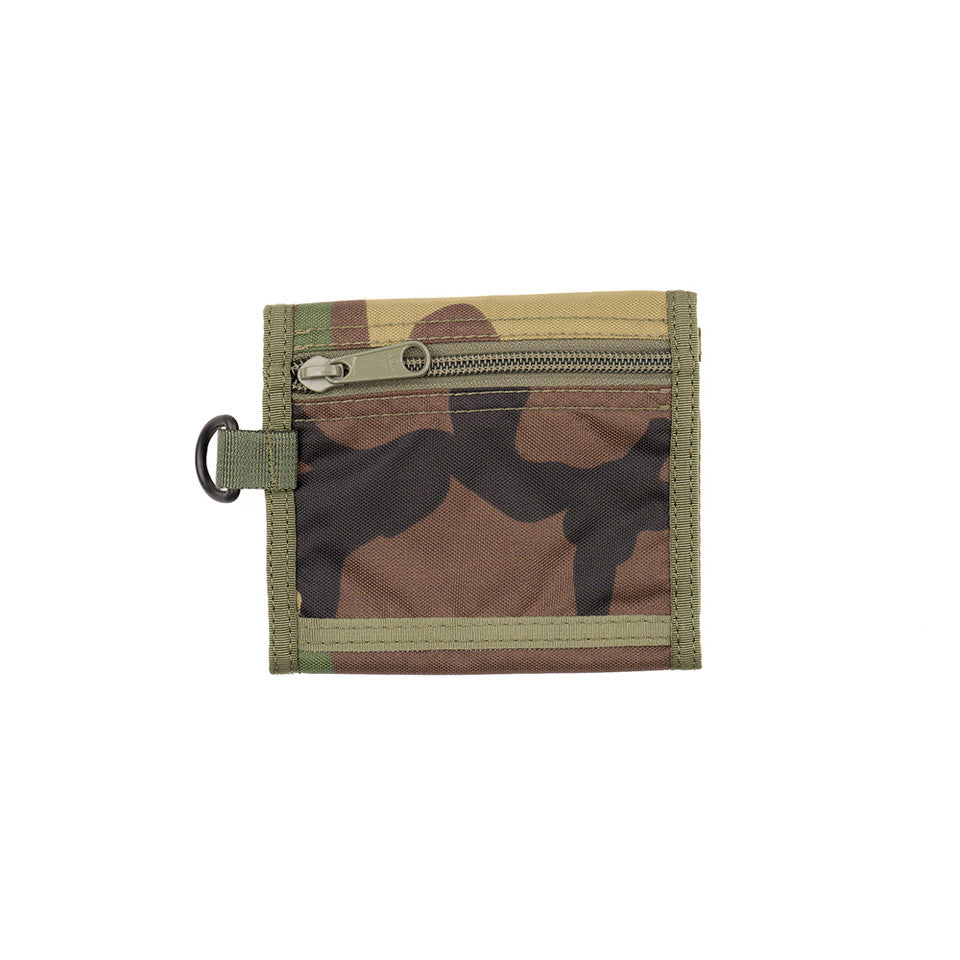 Folding Wallet - Woodland Camo : Back