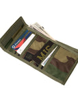 Folding Wallet - Woodland Camo : Inside