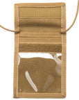 ID Passport Case - Coyote Brown : Open