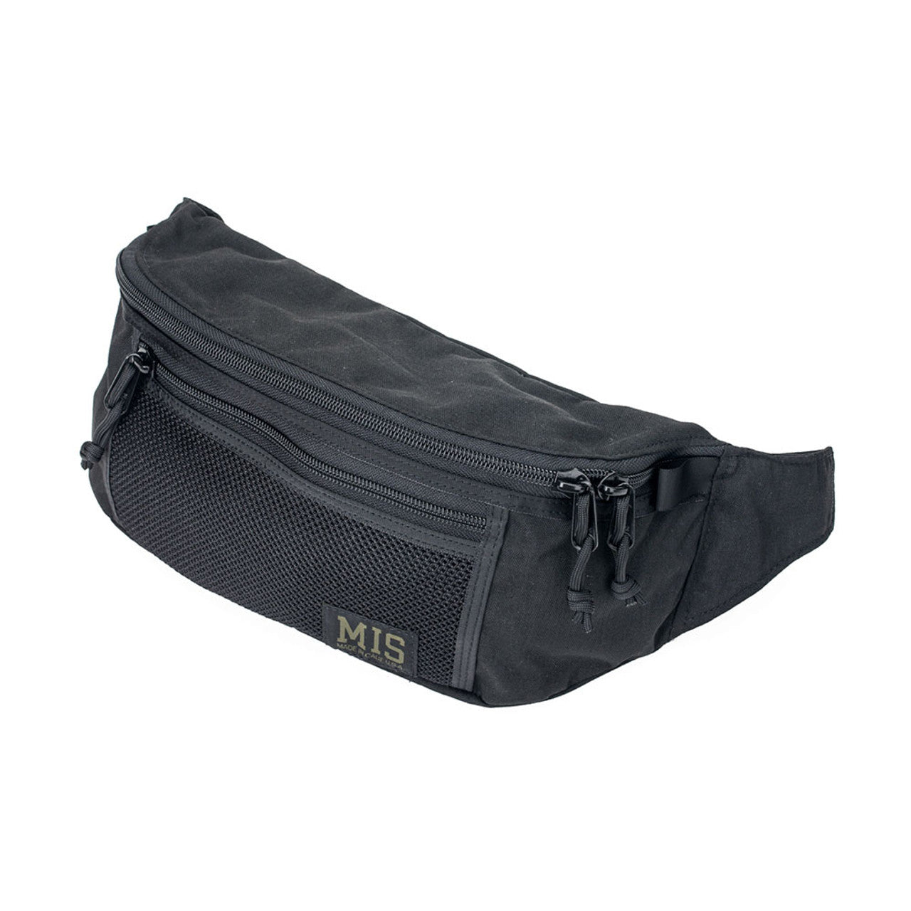 Mesh Waist Bag - Black : Front