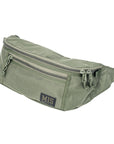 Mesh Waist Bag - Camo Green : Front