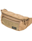 Mesh Waist Bag - Coyote Brown : Front
