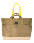 Multi Pocket Tote Bag - Coyote Tan : Front