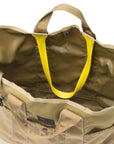 Multi Pocket Tote Bag - Coyote Tan : Inside
