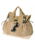 Multi Pocket Tote Bag - Coyote Tan : Front 4