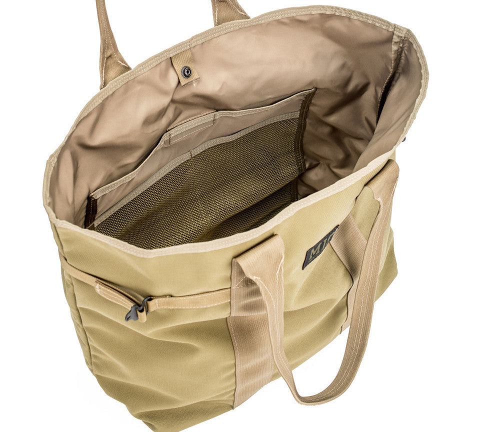 Multi Tote Bag - Coyote Tan : Inside