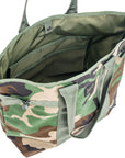 Multi Tote Bag - Woodland Camo : Inside