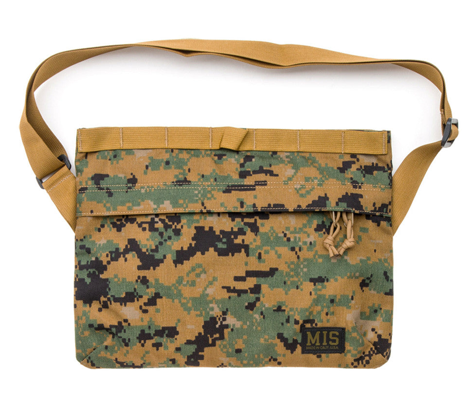 Padded Shoulder Bag - MarPat Woodland : Front