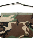 Padded Shoulder Bag - Woodland Camo