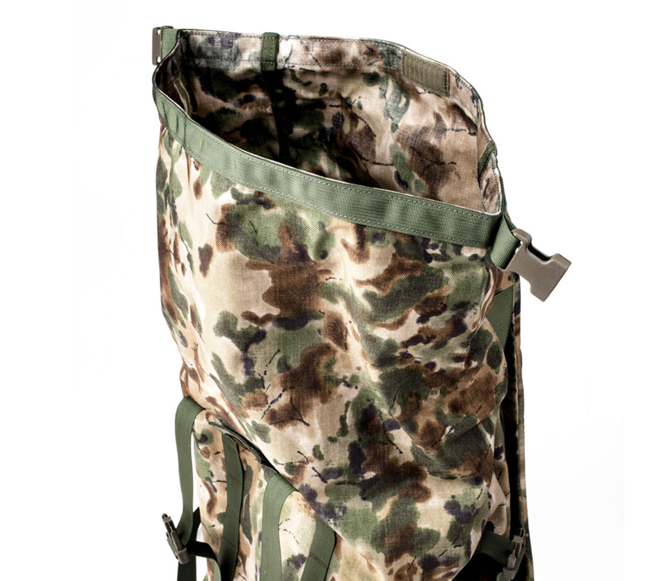 Roll Up Backpack - Covert Woodland : Top