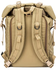 Roll Up Backpack - Coyote Tan : Back