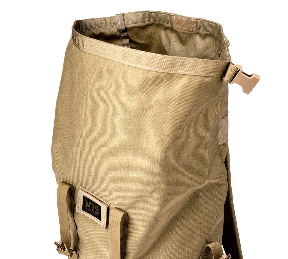 Roll Up Backpack - Coyote Tan : Top