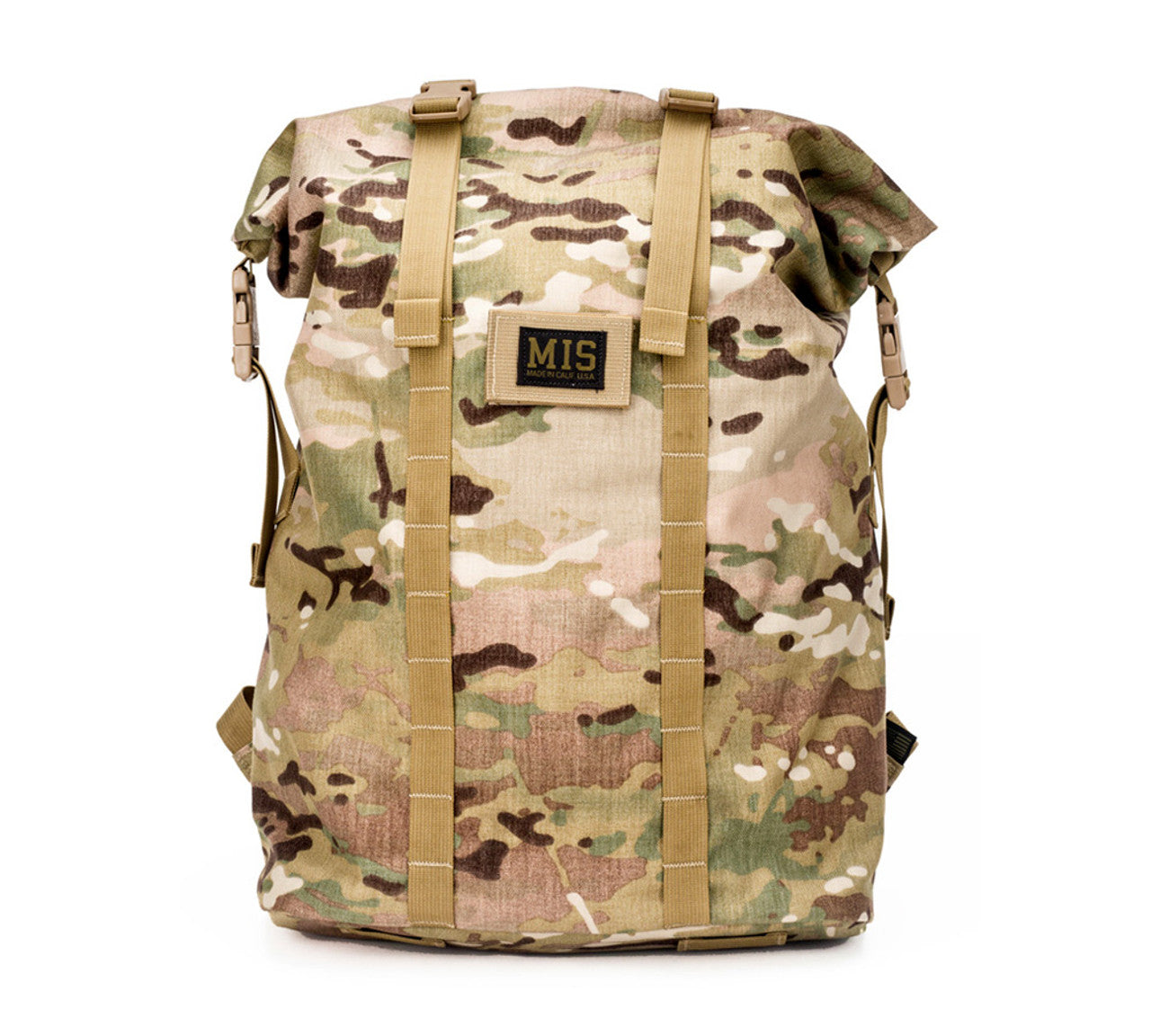 Roll Up Backpack - Multi Cam : Front