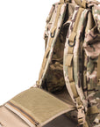 Roll Up Backpack - Multi Cam : Back Opening