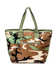 Tote Bag - Woodland Camo : Back