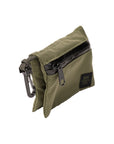 W Small Pouch - Olive : Side