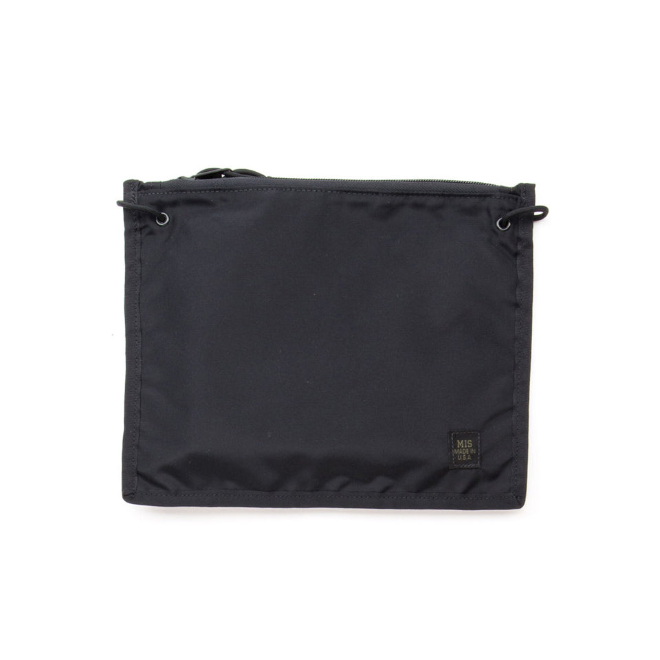 2 Way Pouch - Black : Front