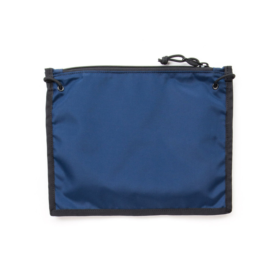 2 Way Pouch - Navy : Back