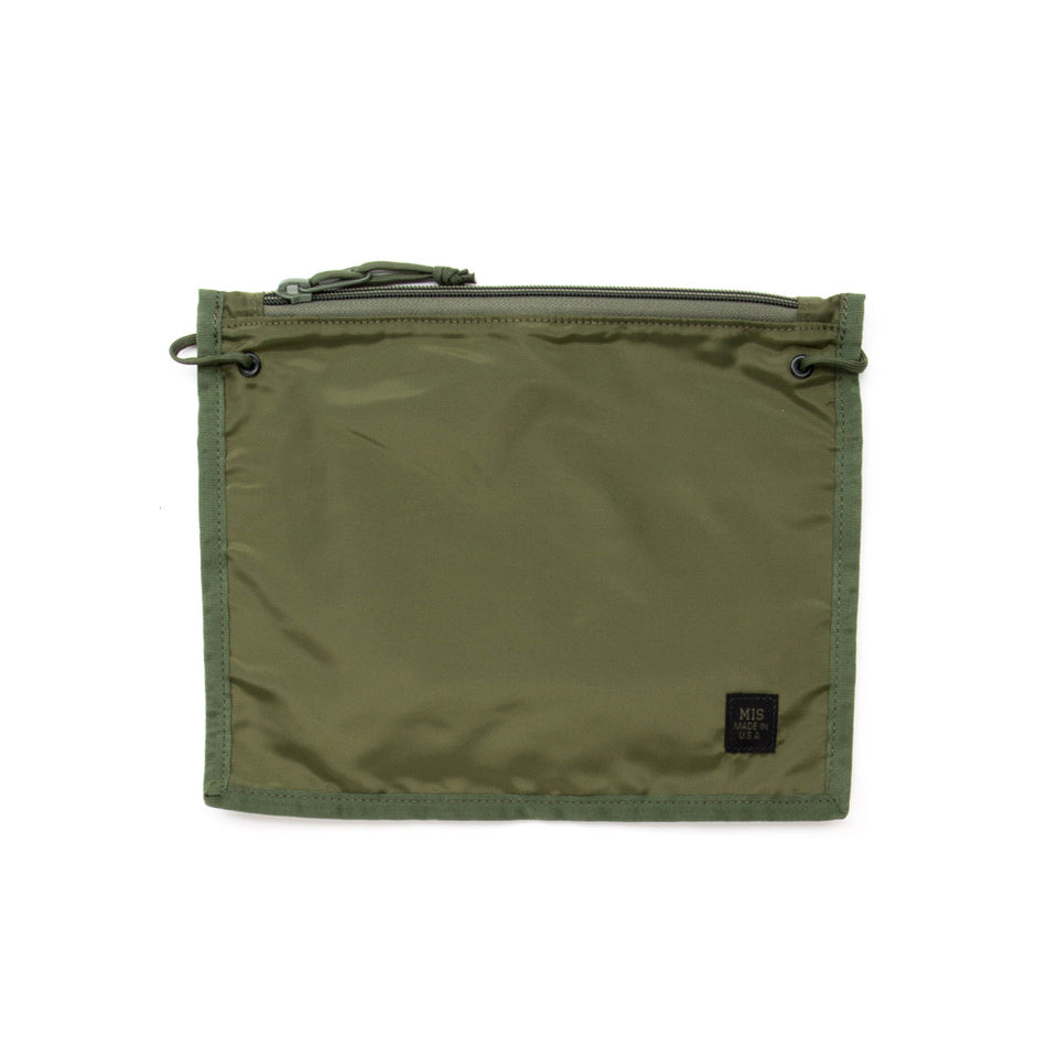 2 Way Pouch - Olive Drab : Front