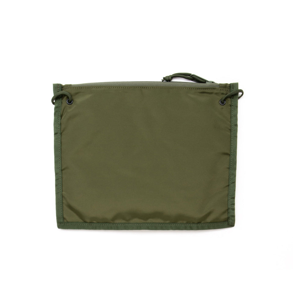 2 Way Pouch - Olive Drab : Back