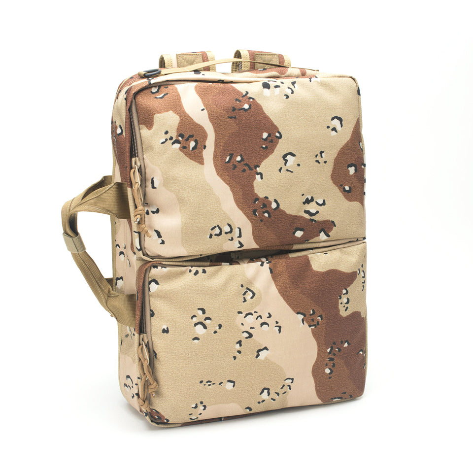 3 Way Brief Bag - Chocochip Desert Camo : Front