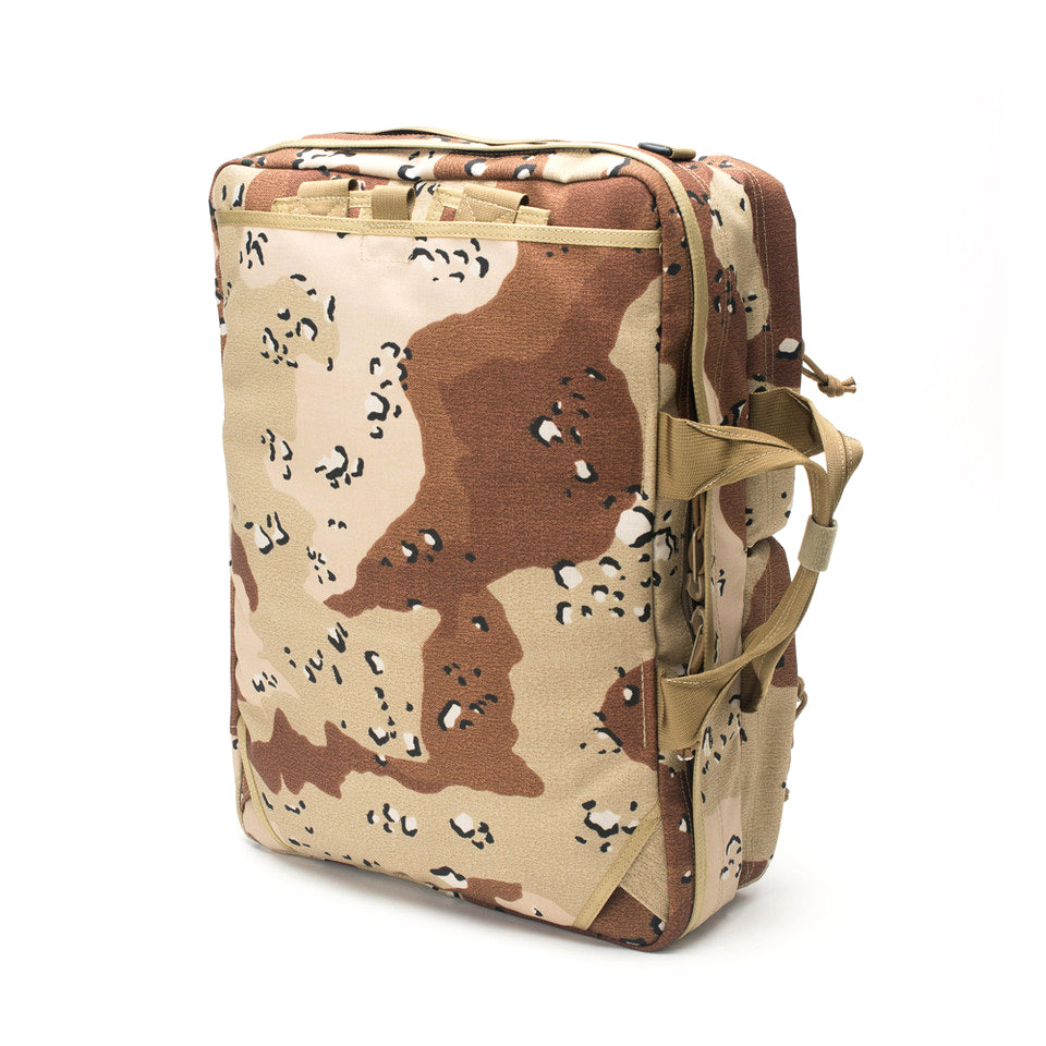 3 Way Brief Bag - Chocochip Desert Camo : Back