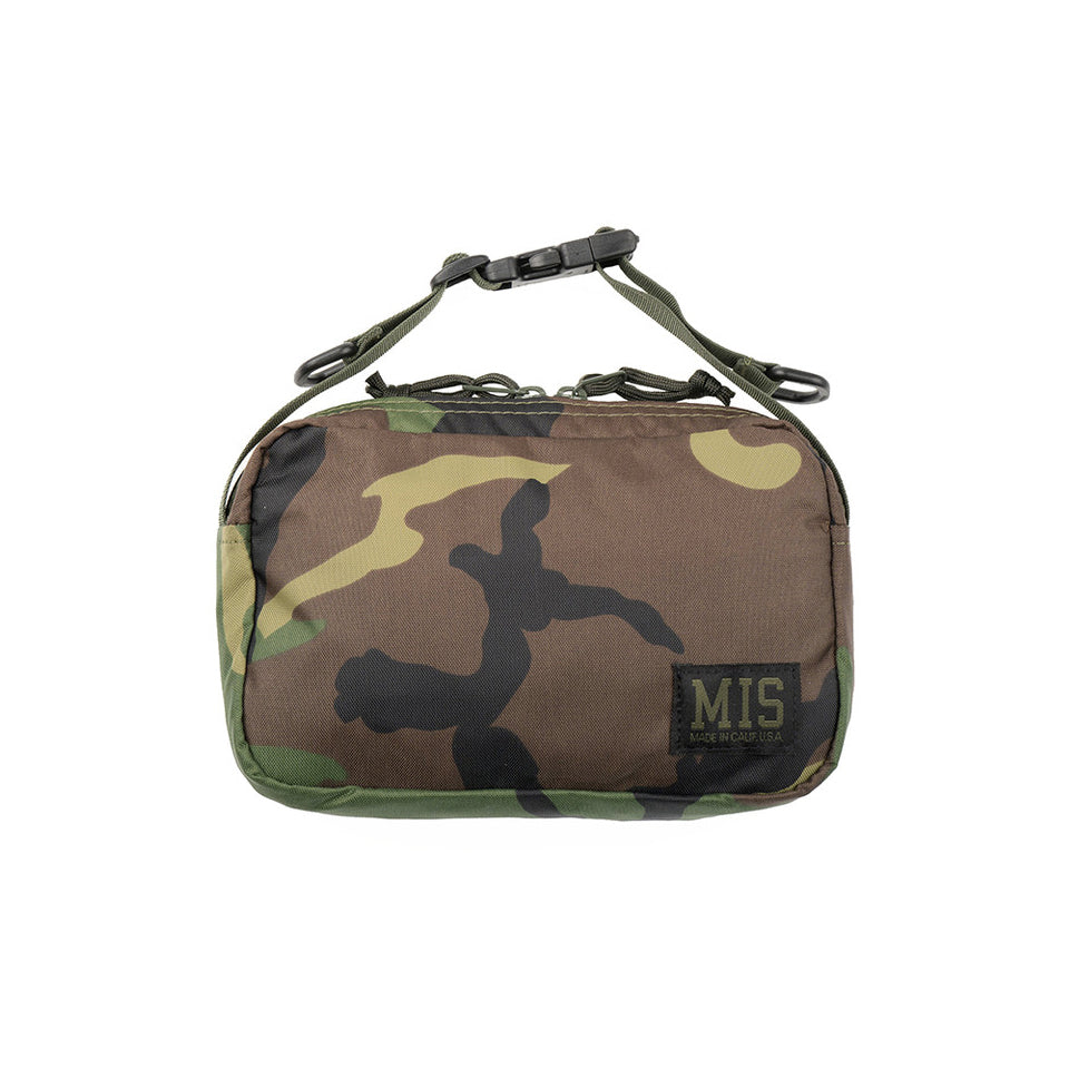 AW Shoulder Bag S - Woodland Camo : Front