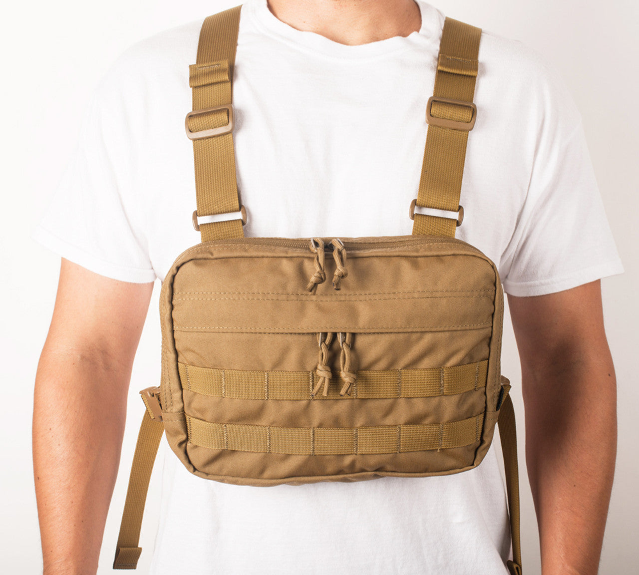 Chest Rig - Coyote Brown : Front