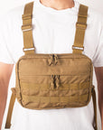 Chest Rig - Coyote Brown : Front