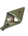 Coin Case - Olive Drab : Open