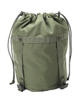 Compression Stuff Sack Small - Camo Green : Back - Closed