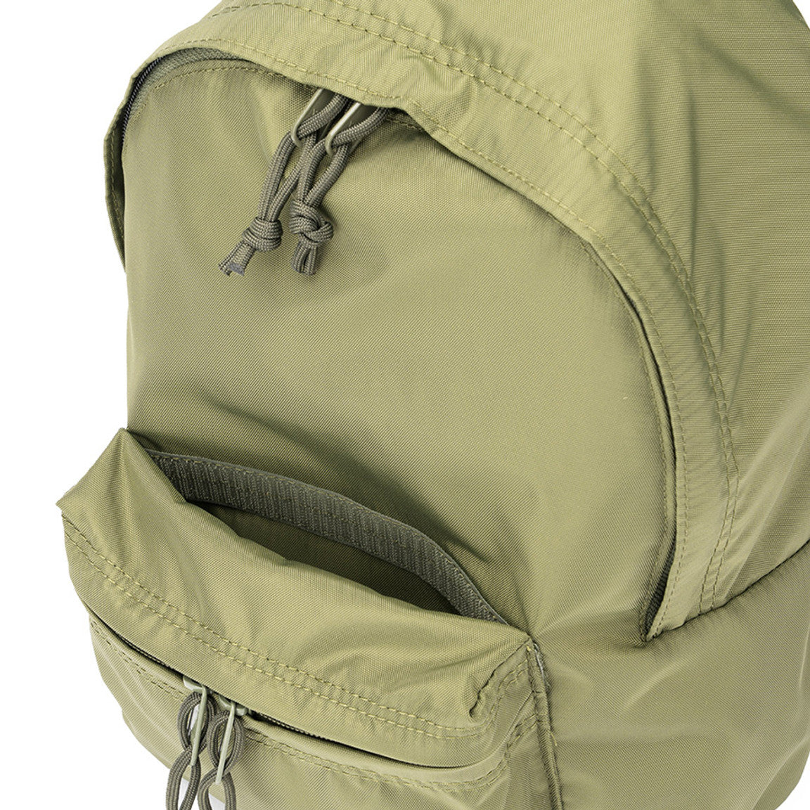 Daypack S - Olive : Front Hidden Pocket