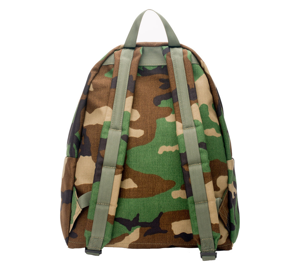 Daypack Cordura - Woodland Camo : Back