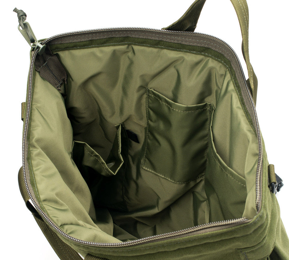 Flyers Helmet Bag With Alice Strap - Olive Drab : Inside