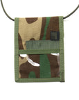 ID Passport Case - Woodland Camo : Front