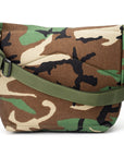 Messenger Bag - Woodland Camo : Back