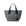 Mini Tote Bag - Denim Grey : Front