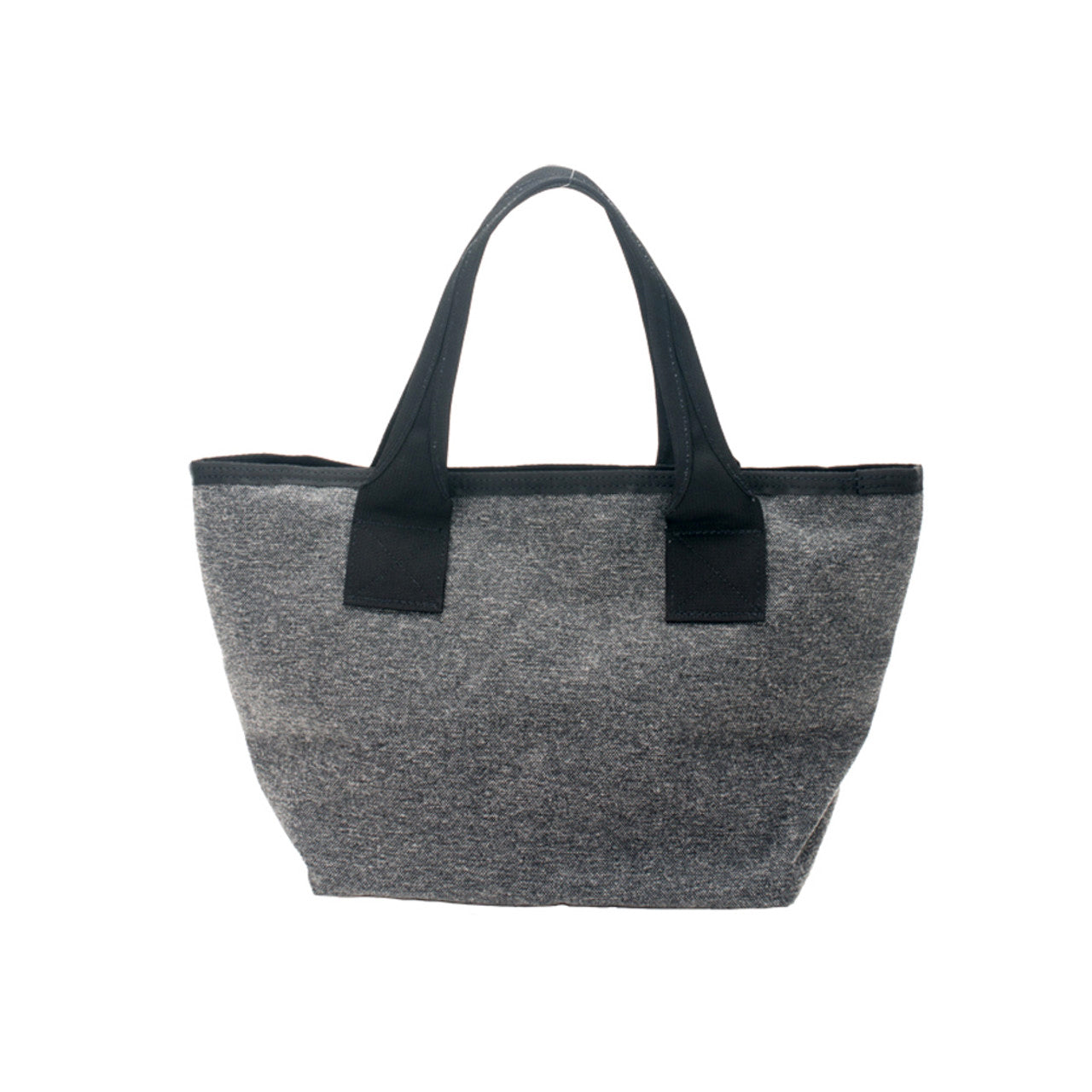 Mini Tote Bag - Denim Grey : Back