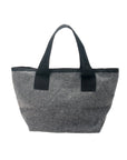 Mini Tote Bag - Denim Grey : Back