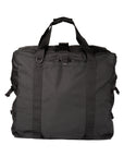 Modified F Aviator Kit Bag - Black : Stowaway Straps Tucked in a Hidden Compartment