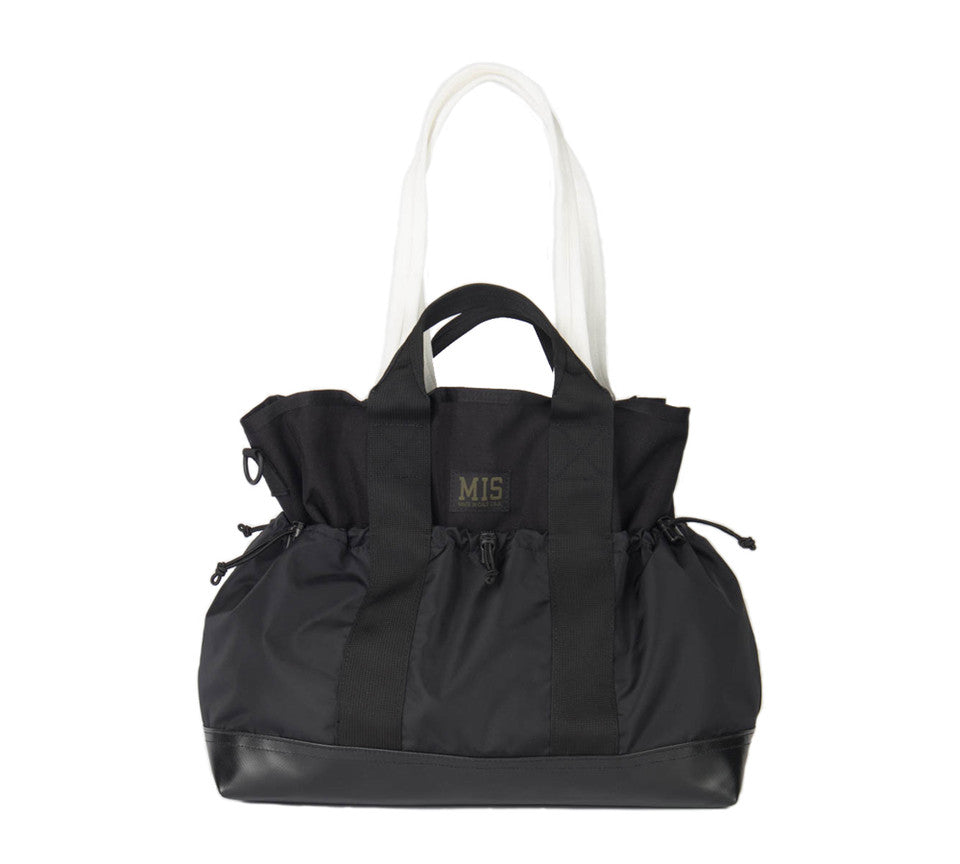 Multi Pocket Tote Bag - Black : Front 3