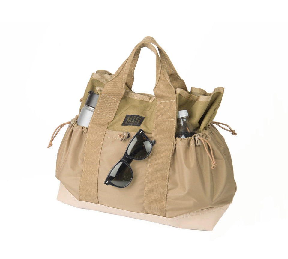 Multi Pocket Tote Bag - Coyote Tan : Front 4